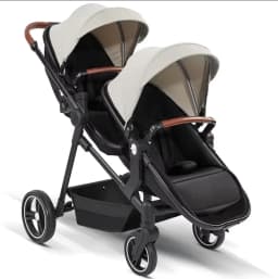 NEW 2in1 Baby stroller Multi functional twins double stroller for 2 kids baby carriage, portable stroller can be boarded