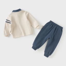 Dave Bella Children Autumn Spring Polo T-shirt Trousers Suits Boys Pullover+Pant 2Pcs Sets Costume Tracksuits Clothes DB3253484