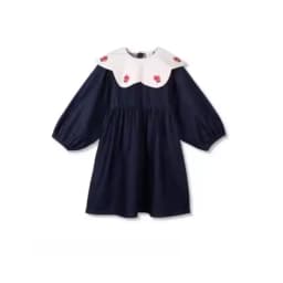 Children's WYN AW26 Autumn/Winter Fashion Printed Dress for Girls New Seasonal Style