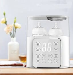 Baby Feeding Bottle Warmer Multi Function Fast Baby Food Heater Baby Milk Warmer Steriliser with Accurate Temp Control
