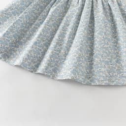 Dave Bella Girls Dresses Summer Kids Pure Cotton Dress Children Clothes Elegant Floral Print Princess Cute Charm Party DB2262345