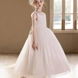 2026 Host Piano Performance Pageant Costume Children Girls Formal New Flower Girl Wedding Kids Party Banquet Princess Gown