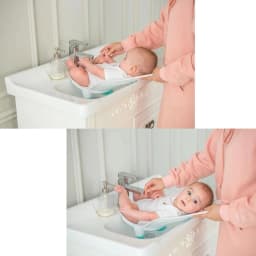 Cute Baby Bath Baby Ass Washing Basin For Baby Newborn Washing PP Tub Portable Infant Can Sit And Lie Down Bath Accessories
