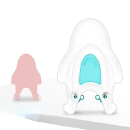 Cute Baby Bath Baby Ass Washing Basin For Baby Newborn Washing PP Tub Portable Infant Can Sit And Lie Down Bath Accessories