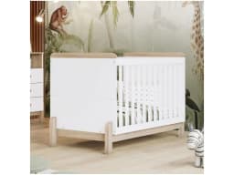 White Standard Crib and Jequitibá Henn Ternura