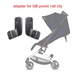 GB Pockit +All City (NOT Pockit + All Terain) Car Seat Adapter Buggy Converter Compatible Aton Cloud Q/Z Maxi-Cosi Carseat
