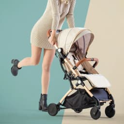Twins baby stroller, can sit or lie down Portable folding baby stroller Detachable Double stroller baby carriage