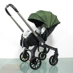 EU STOCK 4 In1 Baby Stroller Multifunctional Newborn Baby Carriage Foldable Basket Type Seat Lightweight Travel Pram Car Seat