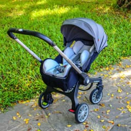 EU STOCK 4 In1 Baby Stroller Multifunctional Newborn Baby Carriage Foldable Basket Type Seat Lightweight Travel Pram Car Seat