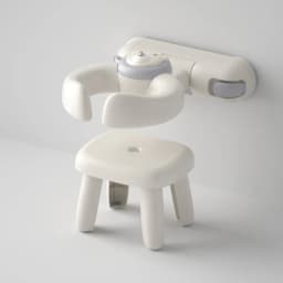 No Drill Wall Mounted Foldable Baby Bath Seat Suction Cup Infant Safe Bathing Support Bathroom Shower Stand Rack for Kids Toddle