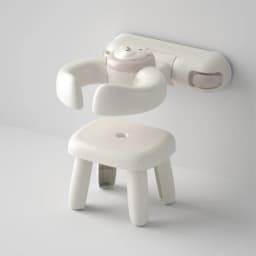No Drill Wall Mounted Foldable Baby Bath Seat Suction Cup Infant Safe Bathing Support Bathroom Shower Stand Rack for Kids Toddle