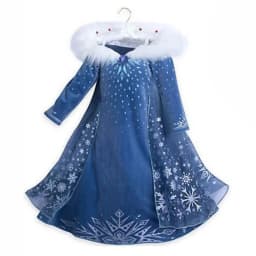 Muababy Fairy Tale Princess Gown for Girls Holiday Party Costume Halloween Carnival Outfit Kids Aurora Elsa Style 2-8Y Vestido