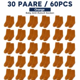 30 Pairs Kids Socks Spring Autumn Solid Color Non Slip Fashionable Sporty Breathable Calf Socks for Indoor Activities