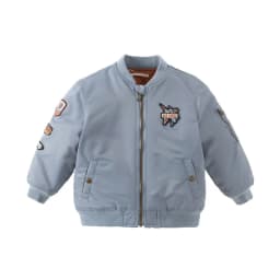 Dave Bella 2024 Winter Boys Parkas Padded Blue Babys Boys Jackets Loose Warm Children Kid Boys Outerwear DB4242846