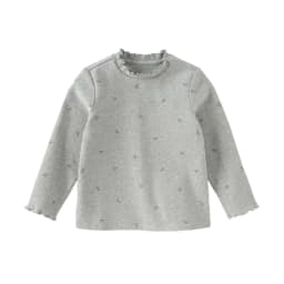 Dave Bella Girls' Long Sleeve T-shirt Autumn Winter Baby Girls' Soft Comfortable Shirt Children's Trendy Outing Top DB4253810
