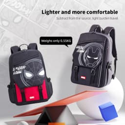 Disney MARVEL Spider-Man Ultra-Lightweight Breathable Polyester Fibre School Bag Backpack Children's Bag