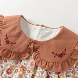 Dave Bella Children's Top Pants Two Piece Set Autumn Girls' Baby Sweet Cute Floral Print Top Fashion Two-Piece Outdoor DB3254992
