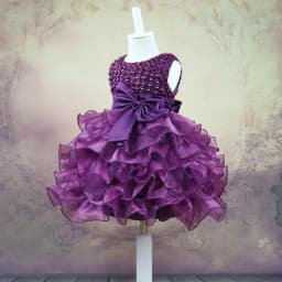 Baby Girl Princess Dress Pearl Infant Toddler Girl layered Vintage Vestido Party Birthday Ball Gown Xmas Baby Clothes 1-7Y