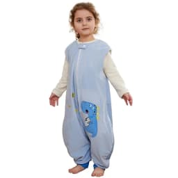 MICHLEY Cartoon Children Baby Sleeping Bag Sack With Feet Sleeveless Sleepwear sleepsack Pajamas For Girls Boys Kids Unisex 1-6T