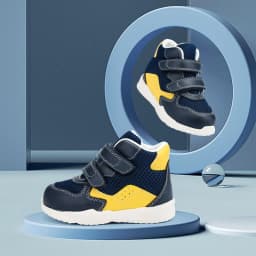 Toddler First Walking Shoes Kids Orthotic Sneakers for Boys Girls Princepard AFO Leather Corrective Trainers with Arch Support
