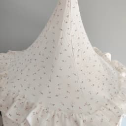 OEKO-Tex Certificated Premium Muslin 100% Cotton Bed Baldachin Hanging Play Canopy for Baby Kids Room