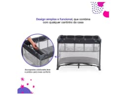 Cosco Kids Cozzy Portable Crib up to 18kg Gray