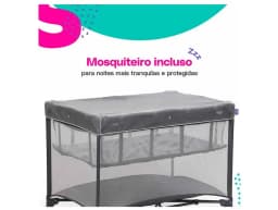 Cosco Kids Cozzy Portable Crib up to 18kg Gray