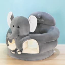New Learning Seat Cushion for Babies Seat Training Correction of Sitting Posture Cartoon Plush Anti Fall Aged 4 To 9 Months