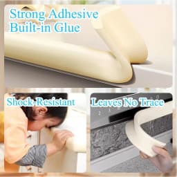 1 Roll Baby Safety Table Corner Protector Strip 4 Self Adhesive Guards Soft NBR Foam Edge Proofing Child Home Furniture