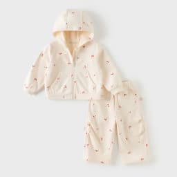 Dave Bella Girls' Coat Pants 2pcs Suits Spring Sports Two Piece Set Children Long Sleeve Jacket Trousers Clothes DB3263035