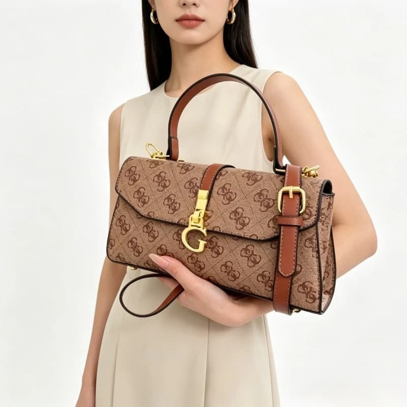 High-End Minimalist Diaper Bag: Elegant Crossbody Handbag For Women With Designer Logo And Large Capacity Vintage Tote