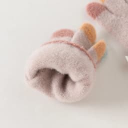 Dave Bella Girls Finger Gloves Winter Autumn Baby Kids Plush Thickened Gloves Toddler Warmth Outerwear Children Gloves DB4254631