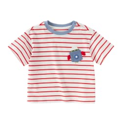 Dave Bella Boys Striped T-shirt Summer Short Sleeve Pullover Pure Cotton Bottoming Top Cool Casual Children Clothes DB2261630