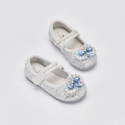 Dave Bella Children Autumn Leather Shoes Girls Princess Shoes Sparkling Crystal Kids Shoes Gentle Sweet Party Casual DB3262535