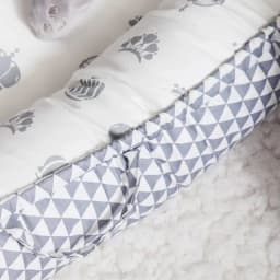 85x50cm Cotton Portable Travel Baby Nest Bed Pillow Bumper Bassinet Safe Sleep Accessory For Newborn Toddler Daily Indoor Use