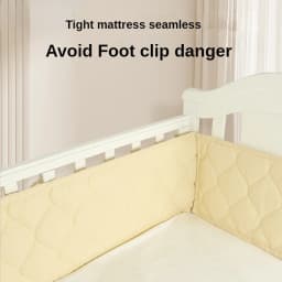 Newborn Cribs Bumpers Baby Crib 4 PCS Set Cot Bumper Anti Collision Protector Bed Teen Room Decor Four Season Universal 130x70cm