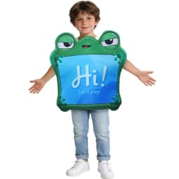 Lilypad Smart Tablet Funny Toy Story Cartoon Frog Tablet Cosplay Outfits Sponge Suit Halloween Parade Fancy Clothing