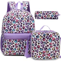 Backpack for Girls Backpack with Lunch Box School Backpacks for Girls with Pencil Case Back to School Supplies