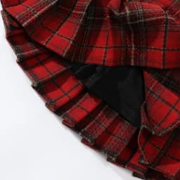 Girls Plaid Skirt 2026 New Fashion All-match Red Short Princess Skirt 8 10 12 13 Years Casual Teen School Children A-line Skirt