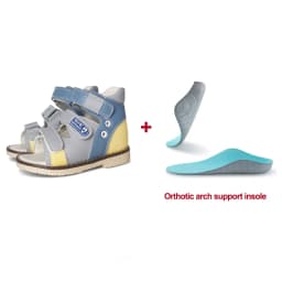 Ortoluckland Baby Girls Shoes New Children Orthopedic Flatfeet Sandals Summer Kid Boy Clubfoot Arch Support Footwear Size20 To33
