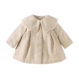 Dave Bella Children Coat Autumn Winter Baby Girl Thick Trendy Jacket Outing Top Plush Outerwear Children Clothes Lapel DB4247744