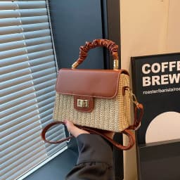 Leather Classic Diaper Bag For Women Elegant Designer Tote Large Capacity Fashionable Commuter Minimalist Vintage Shoulder Bag