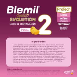 Blemil 2 Optimum Evolution - 800g - Follow-On Milk Powder for Babies from 6 Months