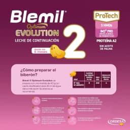Blemil 2 Optimum Evolution - 800g - Follow-On Milk Powder for Babies from 6 Months