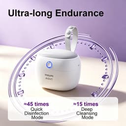 Avent BBL70545 Mini UV Disinfection Box Children Products Can Be Quickly Disinfected In 59s Making It Easy To Carry Disinfectors