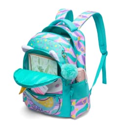Boys & Girls Backpack Set with Lunch Box, School Travel Bookbag for Preschool & Elementary Kids Ages 8-10