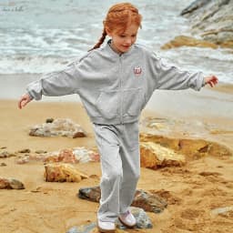 Dave Bella Girls Coat Pants Set Autumn Two Pieces Set Children Long Sleeve Jacket Straight Trousers Clothes 2pcs Suits DK3263251