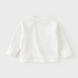 Dave Bella Children White T-shirt Boys Autumn Clothes Bottom Top Pullover Casual Pure Cotton Fashion Long Sleeve DB3262496