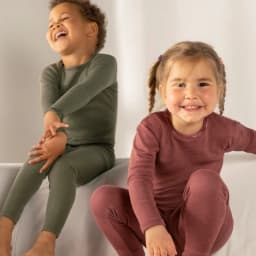 Kids Merino Wool Thermal Underwear Set Quick Dry Long Johns Pajamas Shirt And Pants Sports Clothes for Boys And Girls