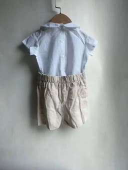 Baby Boys Clothes Set Infant Birthday Suit Kids Spanish Cotton Outfits Toddler Wedding Party Wear